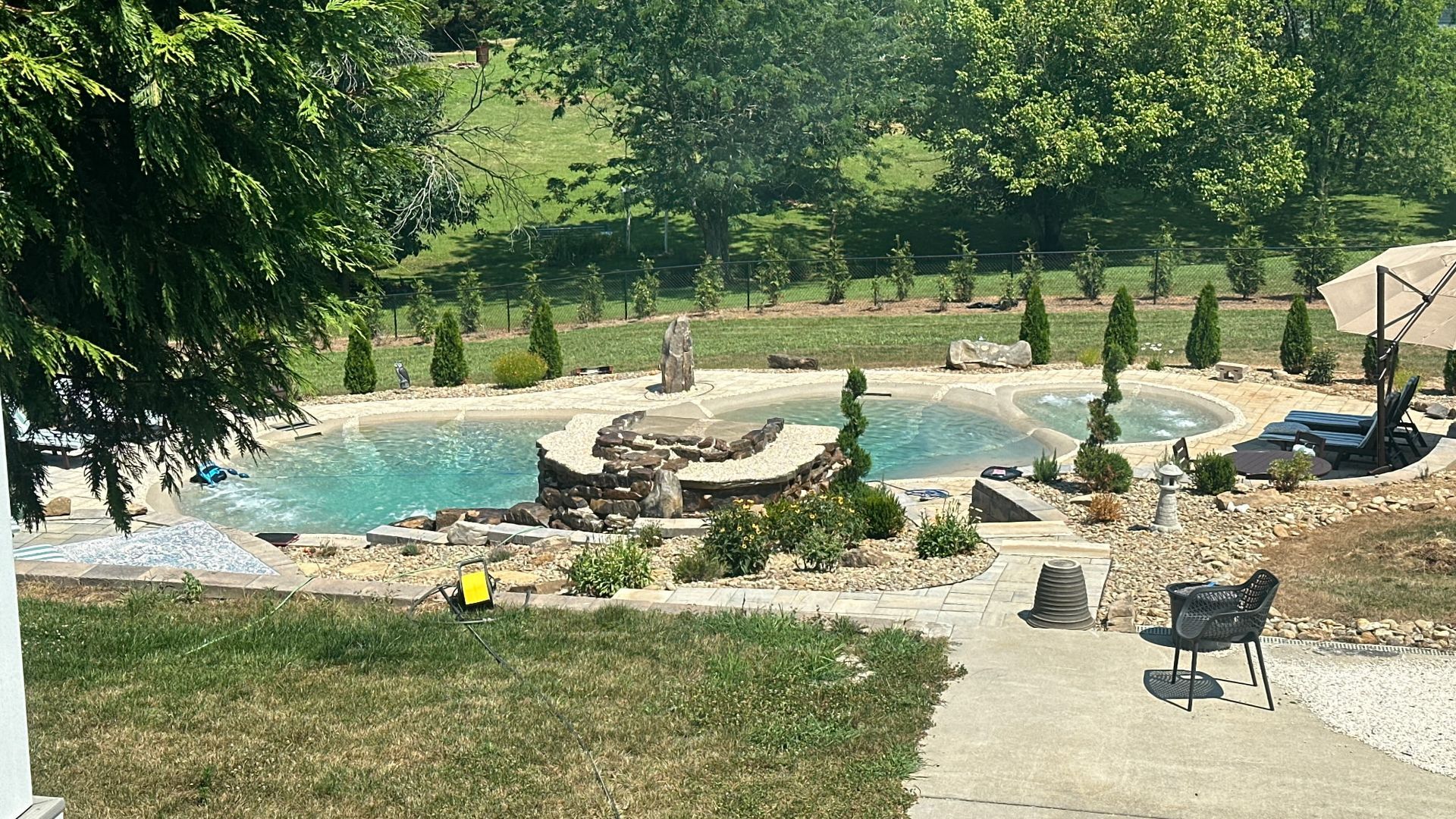 Beautiful landscaping by Advanced Landscaping Services